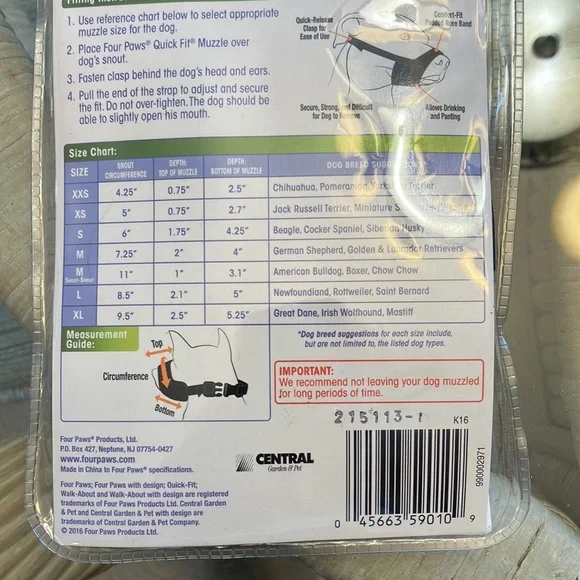 Walk-About Quick-Fit Muzzle - Picture 3 of 3